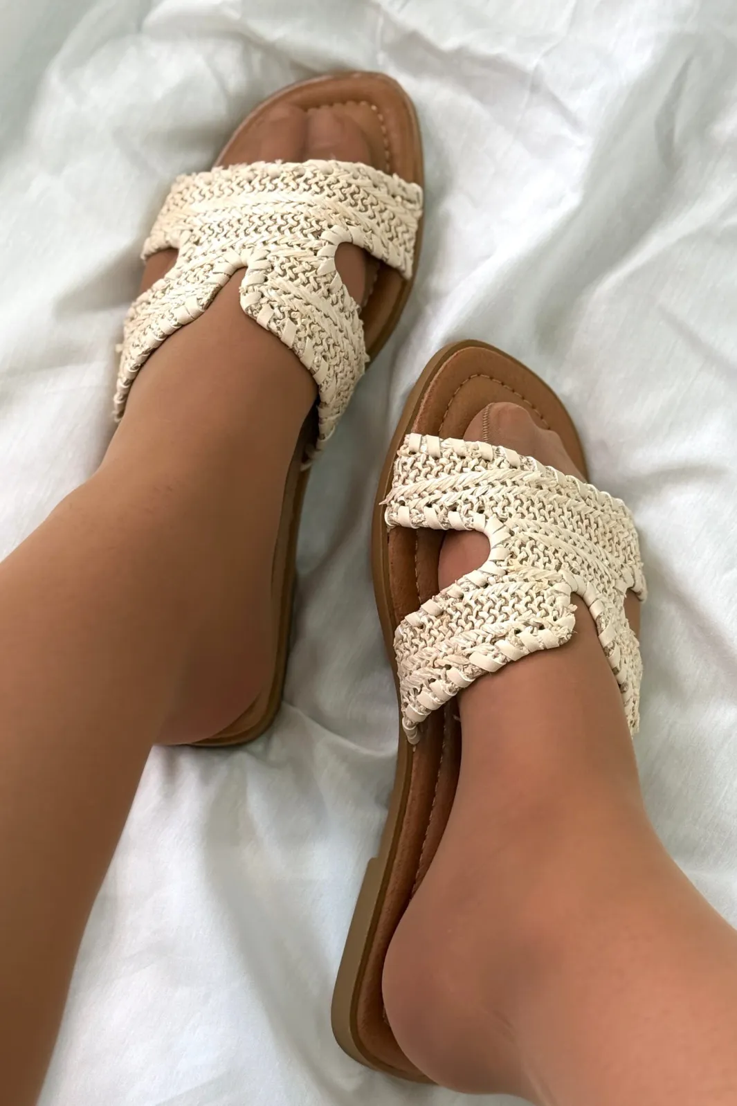 Clearance Bloom Oriana Sandal Beige