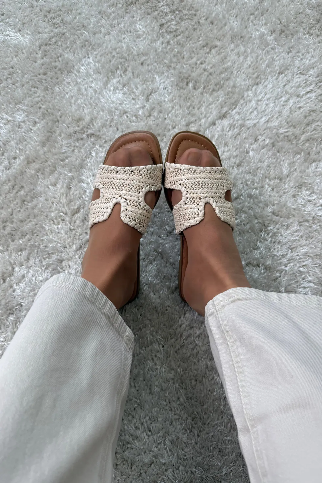 Clearance Bloom Oriana Sandal Beige
