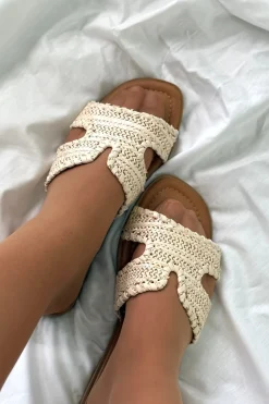 Clearance Bloom Oriana Sandal Beige