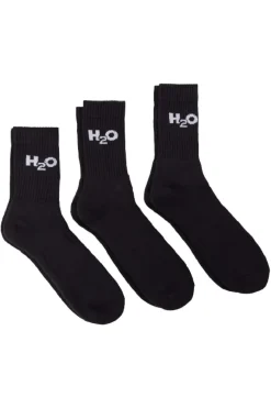 Online H2O 3-Pack Sock 3500 Black