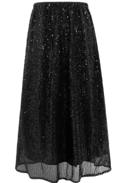 New Liberte Paige-Skirt 21697 Black Sequins