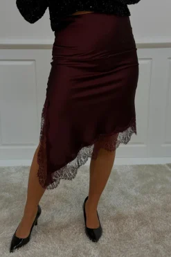 A-bee Paloma skirt Plum