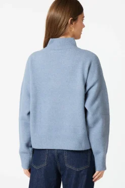 New Neo Noir Paulina Knit Blouse 159703 407