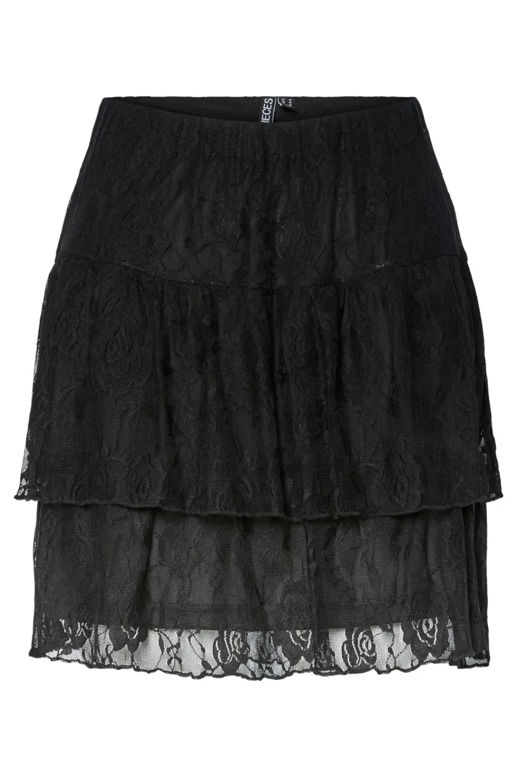 Online Pieces Pcalice Lace Short Skirt 4862806 Black