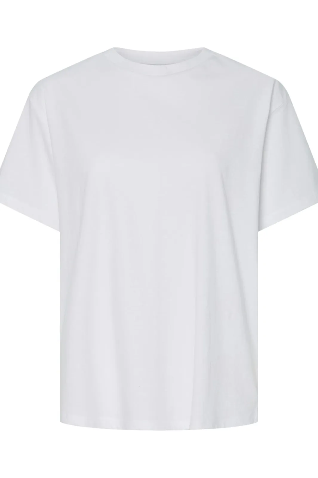 Sale Pieces Pcalma Ss O-Neck Loose Tee Box 4767946 Bright White Black Evening Zip