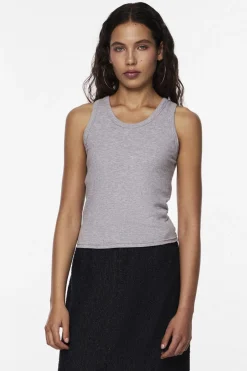 Hot Pieces Pcanibi Sl Bra Top 4513760 Light Grey Melange