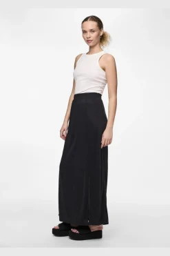 Clearance Pieces Pcanora Ankle Skirt 4472411 Black