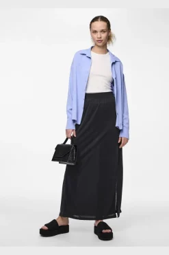 Clearance Pieces Pcanora Ankle Skirt 4472411 Black