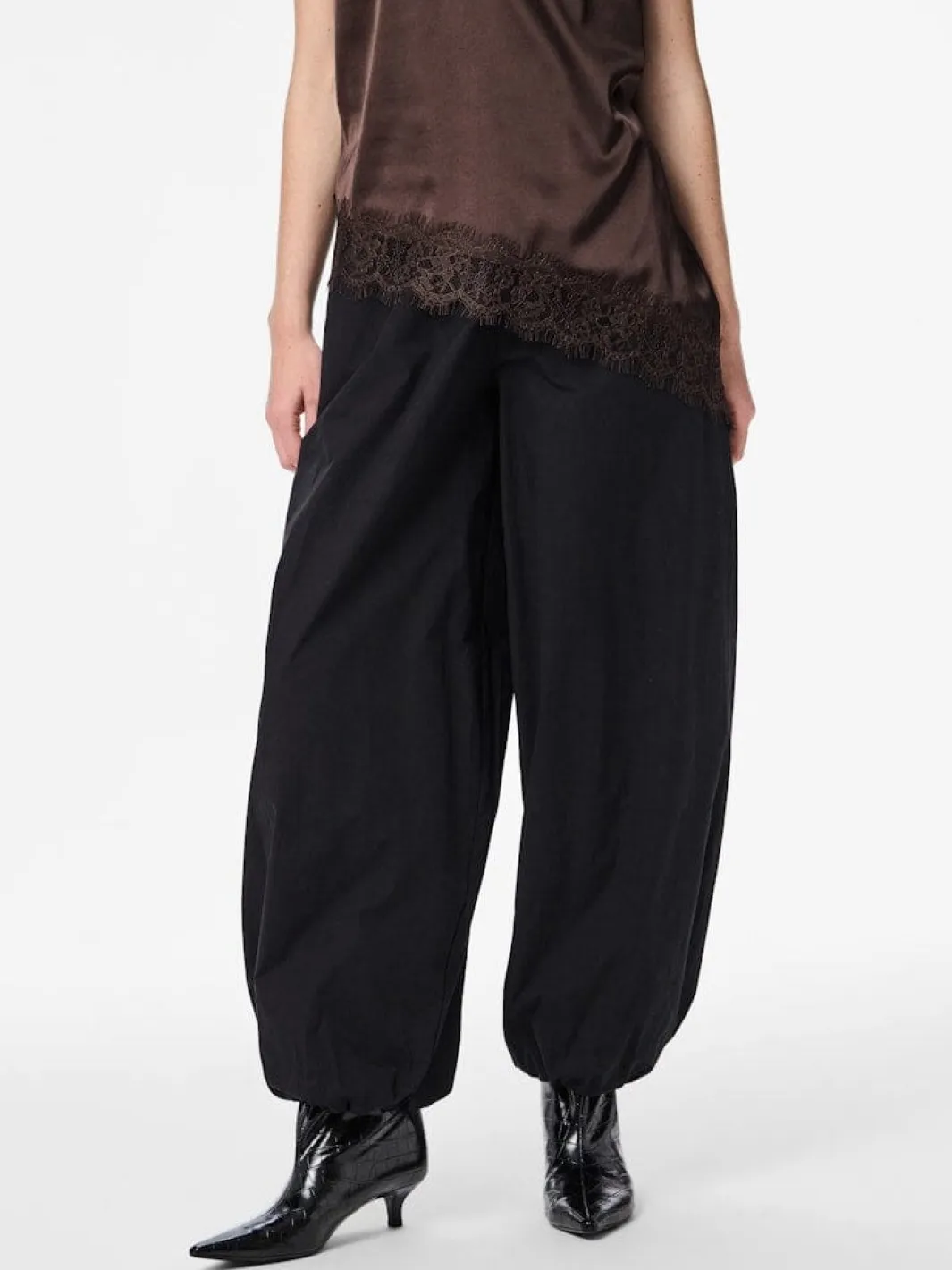 Online Pieces Pcbella Balloon Pants 5084193 Black