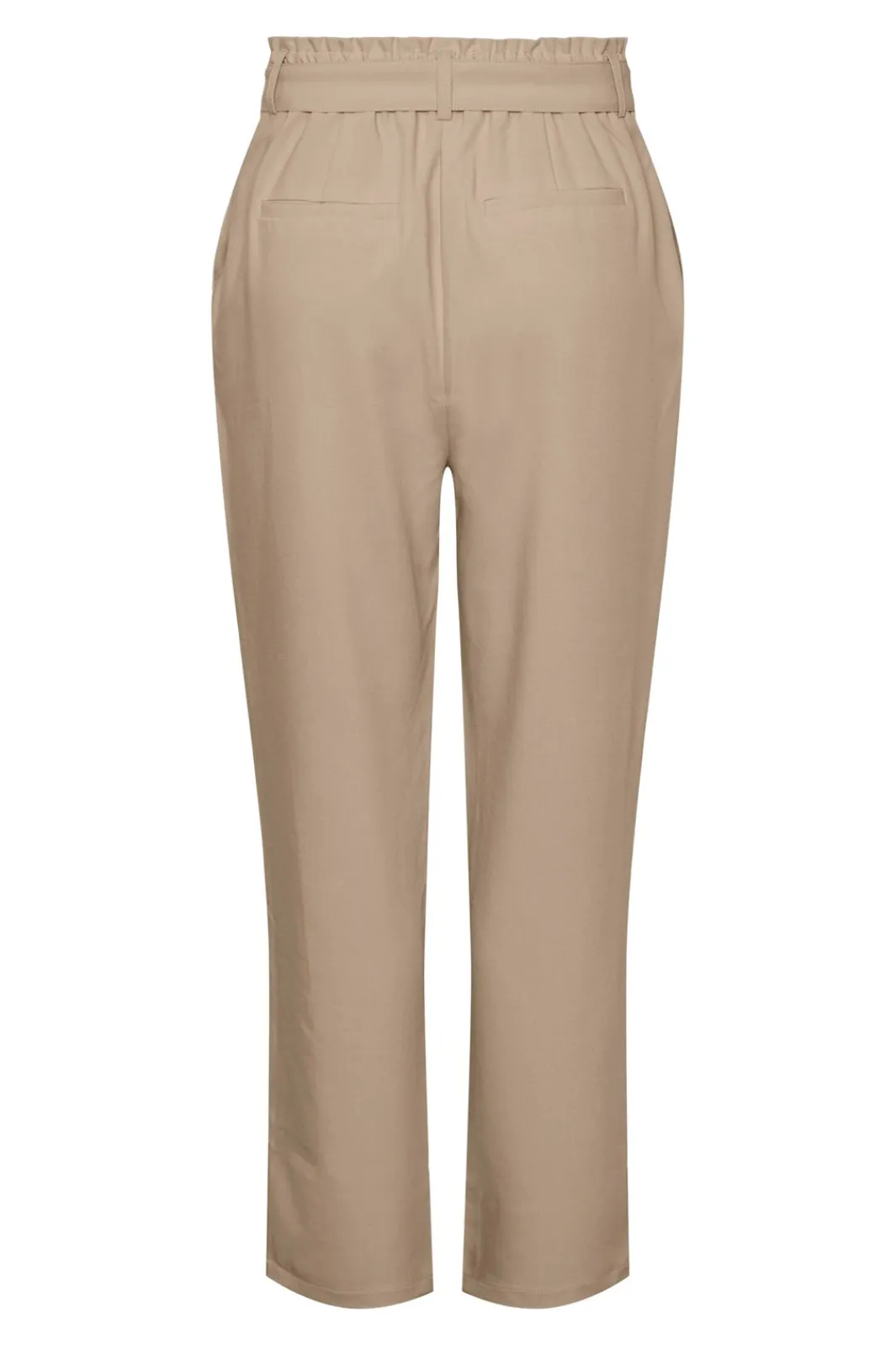 Discount Pieces PcBoss Hw Paperbag Straight Pants Noos White Pepper