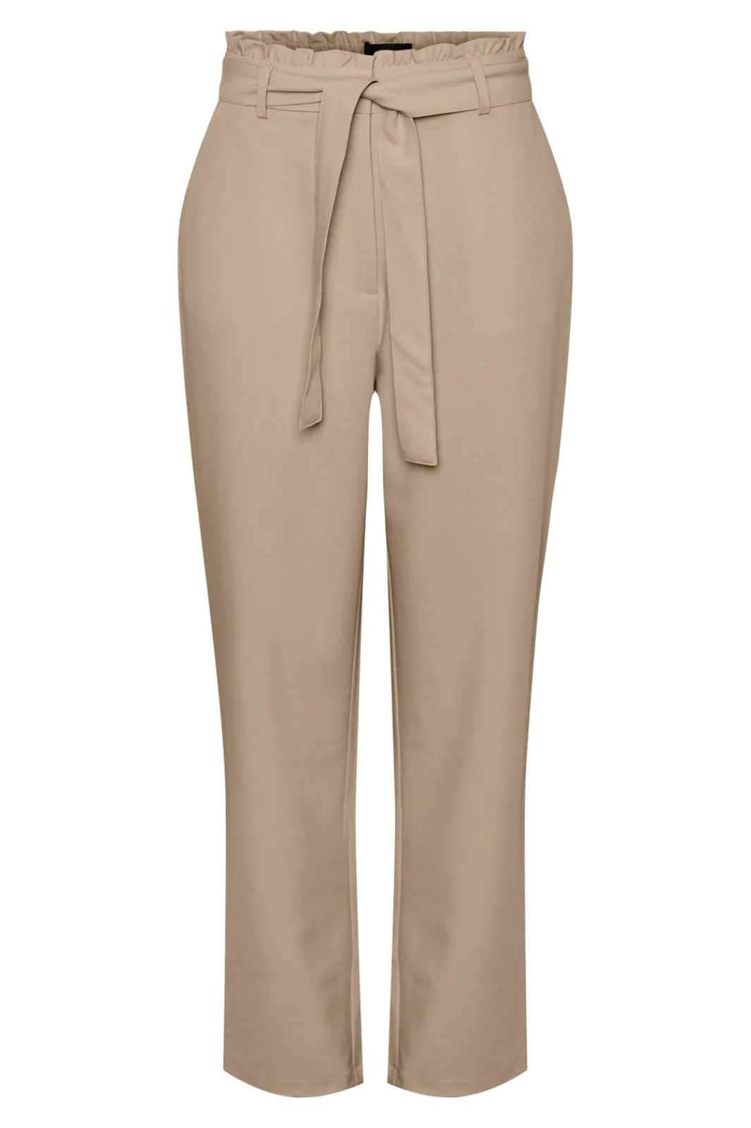 Discount Pieces PcBoss Hw Paperbag Straight Pants Noos White Pepper