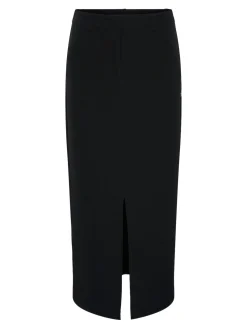 Outlet Pieces Pcbozzy Ankle Skirt 4563742 Black
