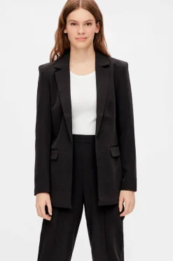 Hot Pieces PcBozzy LS Loose Blazer Black