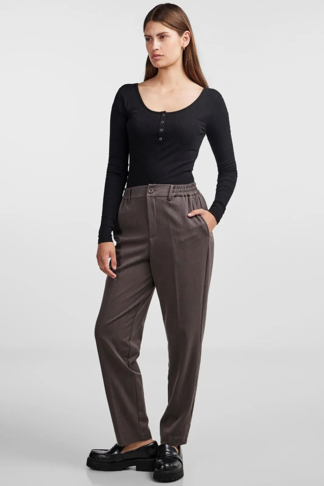 Sale Pieces Pccamil Ankle Pant 4463205 Morel