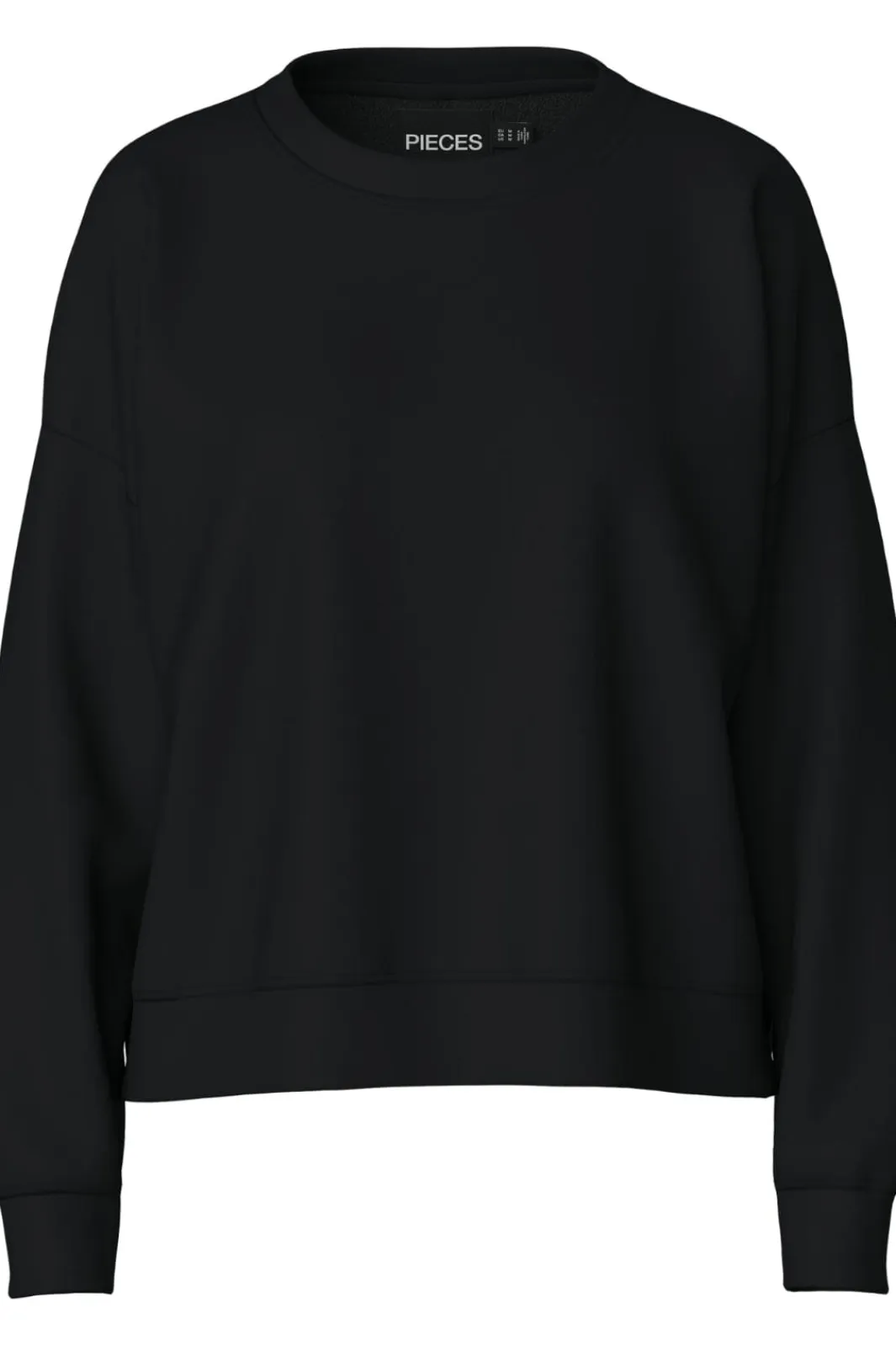 Sale Pieces Pcchilli Ls Sweat 3600582 Black