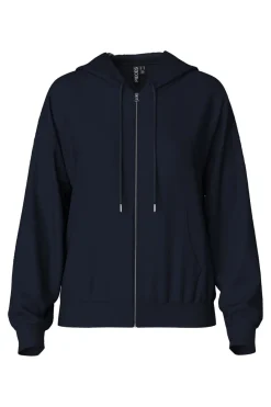 Online Pieces Pcchilli Ls Zip Hoodie 4701547 Sky Captain