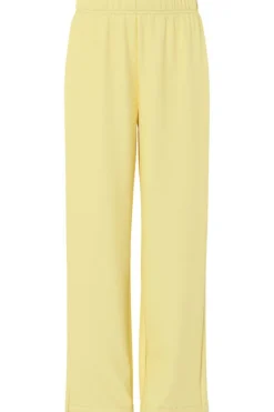 Best Pieces Pcchilli Wide Sweat Pants 4962652 Pale Banana