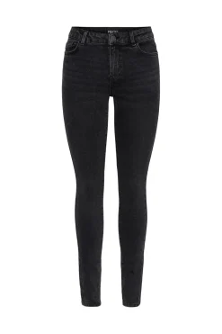 New Pieces Pcdana Skinny Jeans Dg202 4591480 Dark Grey Denim