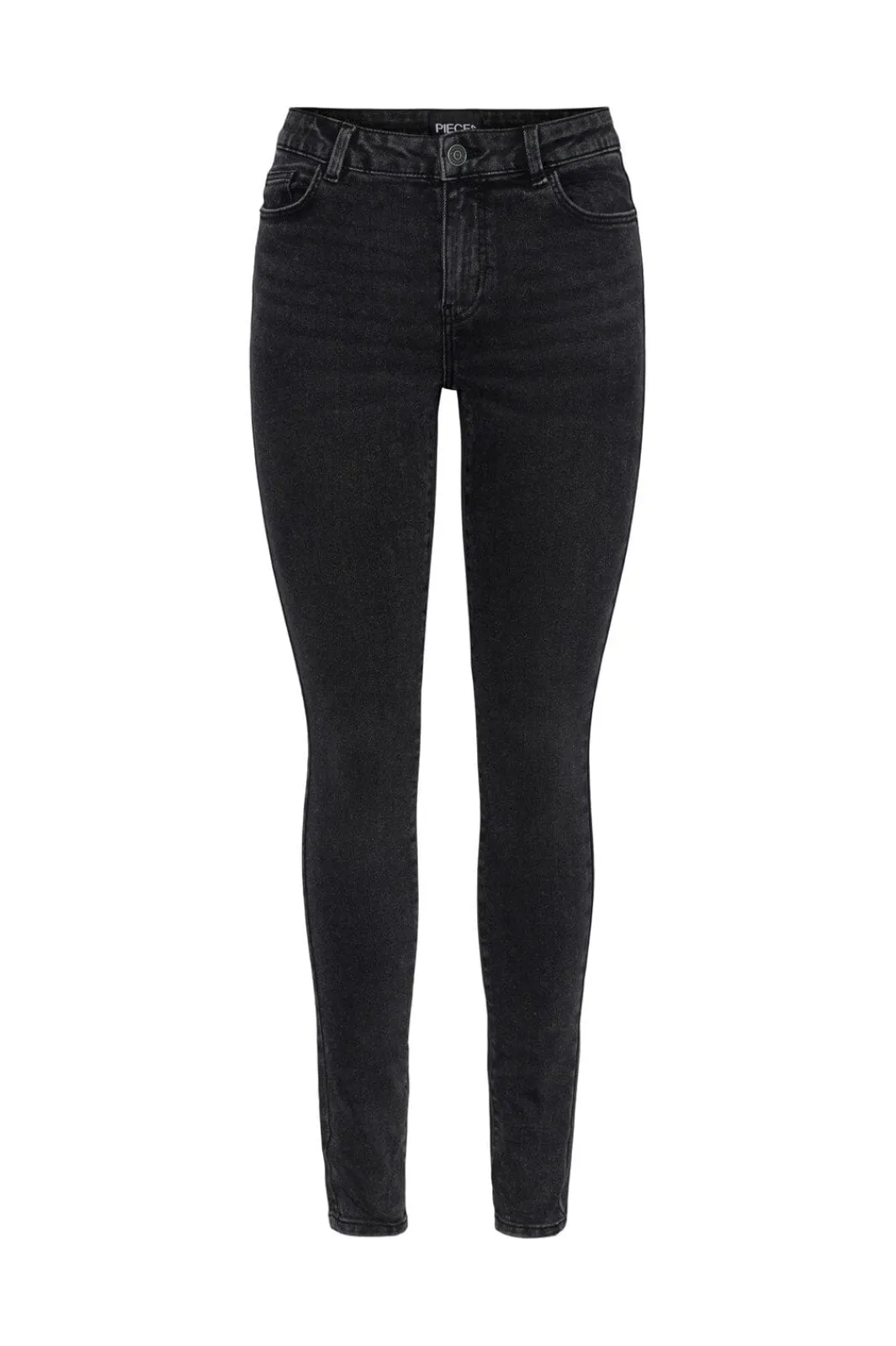 New Pieces Pcdana Skinny Jeans Dg202 4591480 Dark Grey Denim