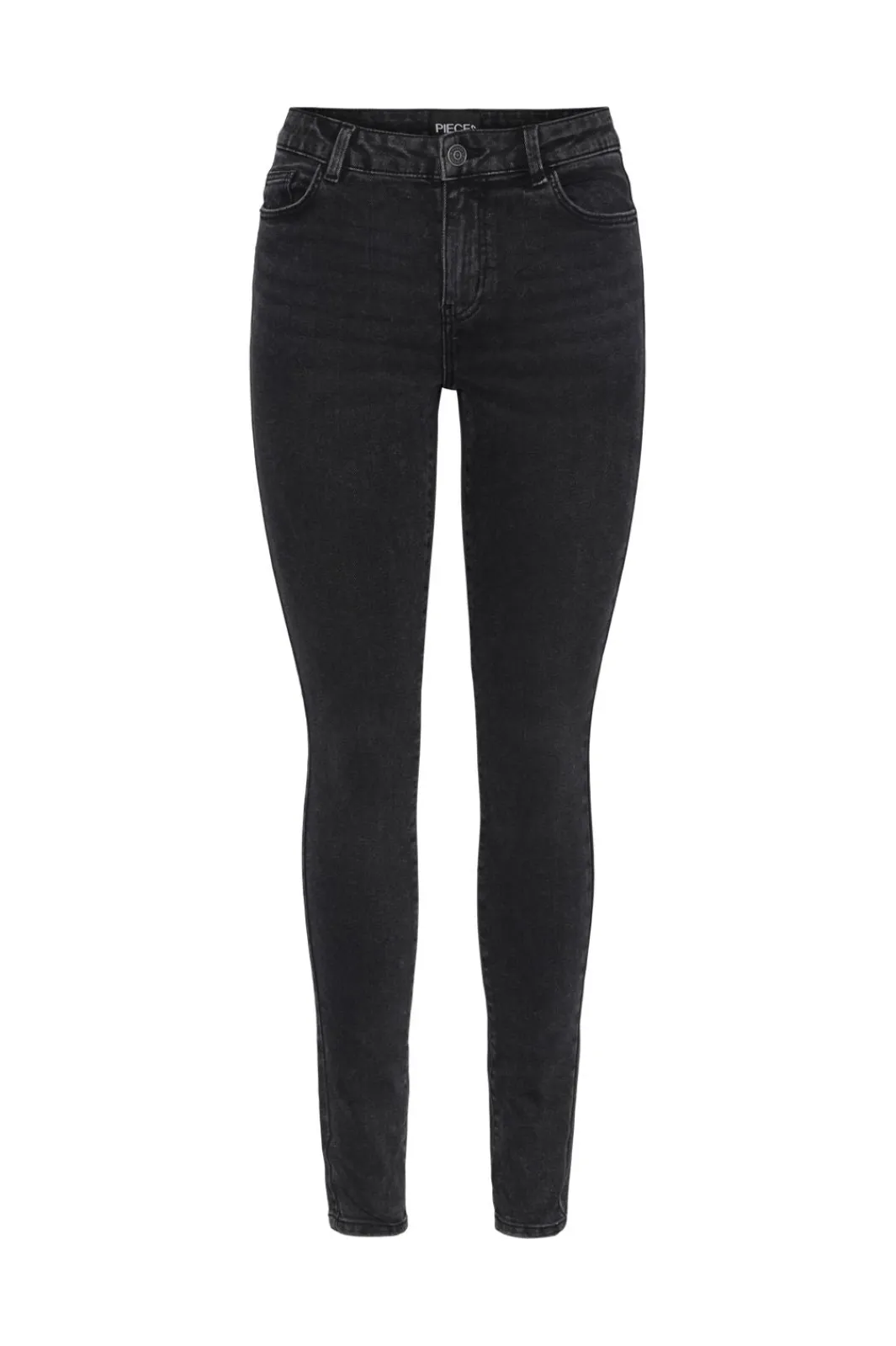 New Pieces Pcdana Skinny Jeans Dg202 4591480 Dark Grey Denim