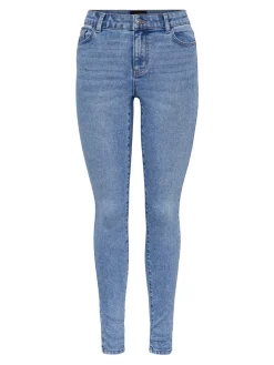 Sale Pieces Pcdana Skinny Jeans Lb302 4438602 Light Blue Denim