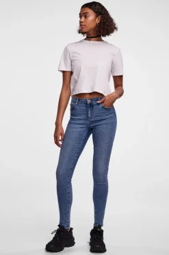 Sale Pieces Pcdana Skinny Jeans Mb402 4438612 Medium Blue Denim