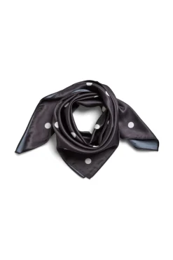 Best Pieces Pcdonnie Square Scarf 4986126 Black Polka Dots