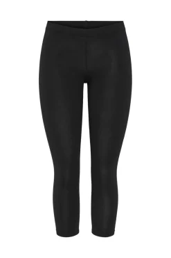 Sale Pieces Pcedita 2/4 Leggings Jit 4721077 Black