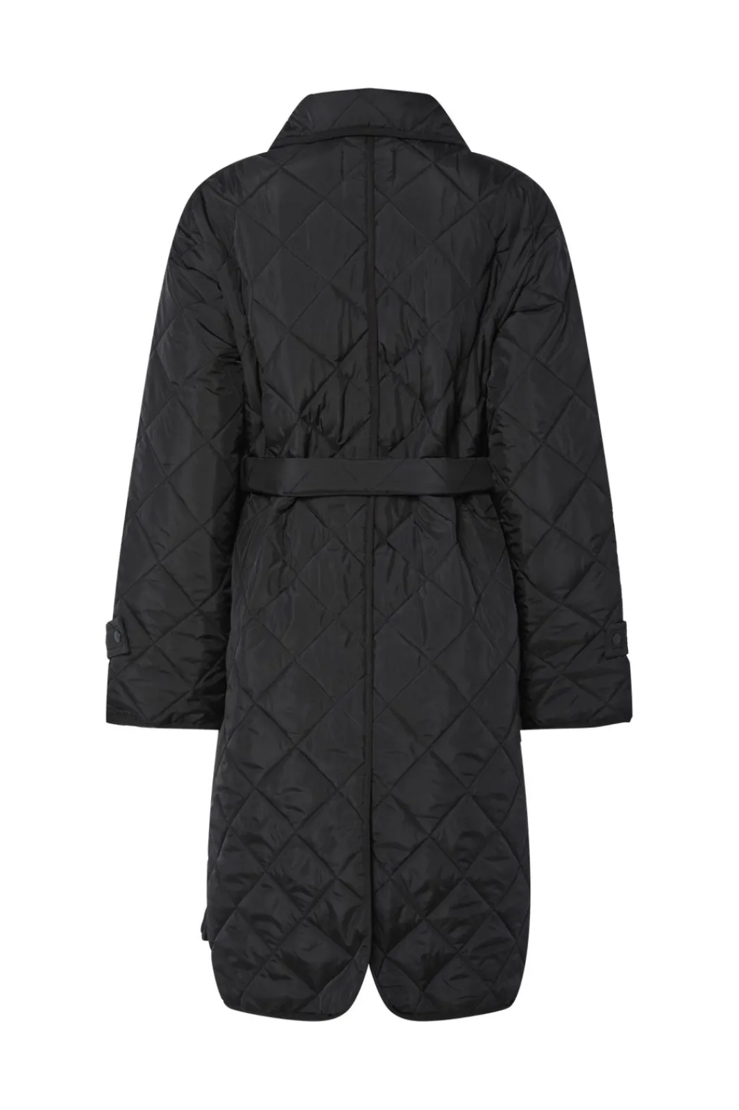 Clearance Pieces Pcemily Long Quilted Jacket 4807781 Black