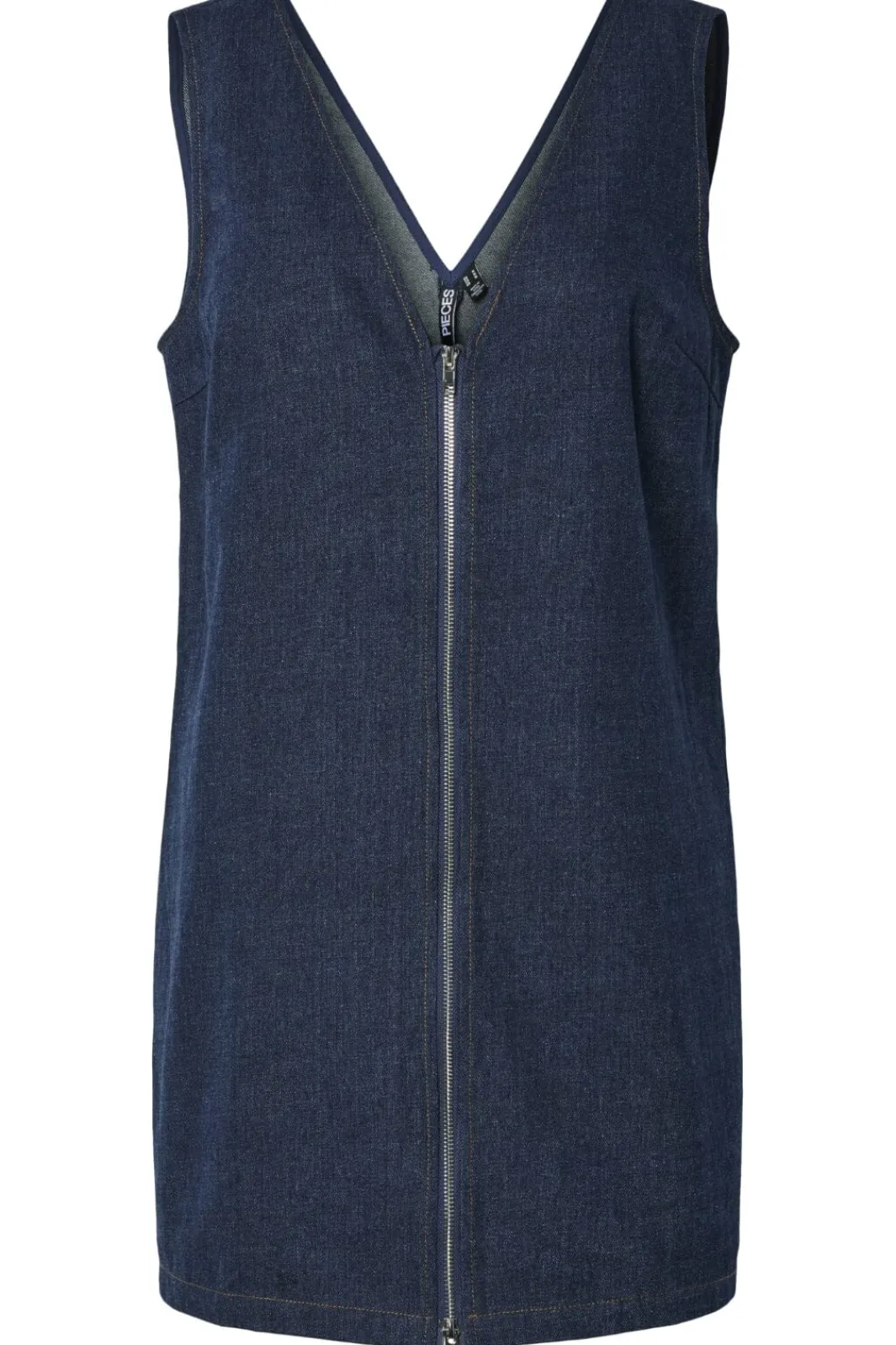 Discount Pieces Pcfabia Sl Short Denim Dress Fsy 17160243 4838228