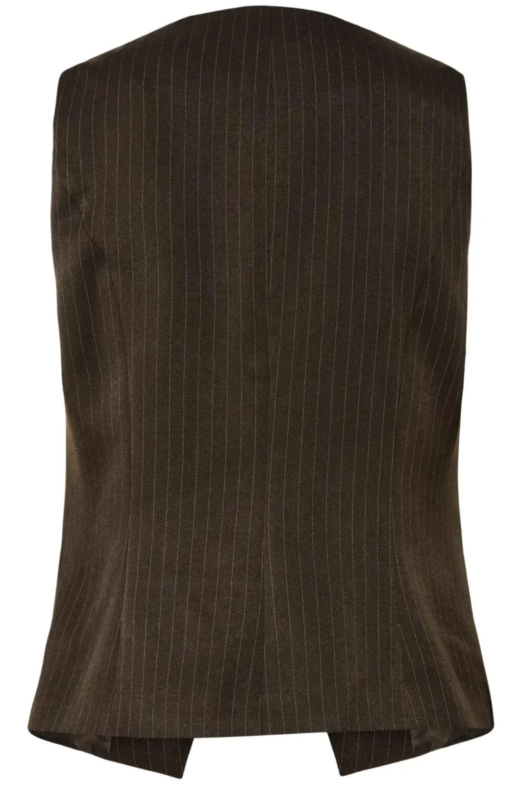 Clearance Pieces Pcfalka Sl Pinstriped Vest Fsy 4860202 Delicioso Pinstripe
