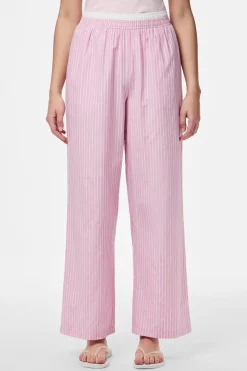 Pieces Pcfamma Straight Pant Fsy 4912400 Pink Tulle White/Pink Stripes