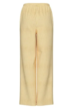 Best Pieces Pcfeline Pants Pwp 4822557 Sunset Gold Cloud Dancer