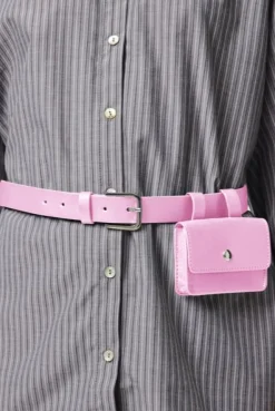 New Pieces Pcfia Belt Bag Fsy 4971082 Pink Tulle