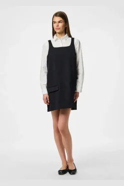 Pieces Pcfiline Sl Short Dress Fsy 4860097 Black