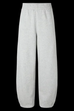 New Pieces Pcfilucca Barrel Pants 5080302 Light Grey Melange
