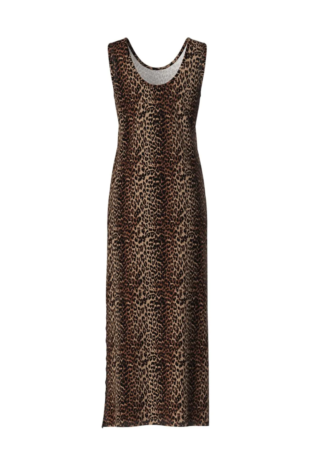 Sale Pieces Pcflora Sl Maxi Dress 4699166 Black Leo