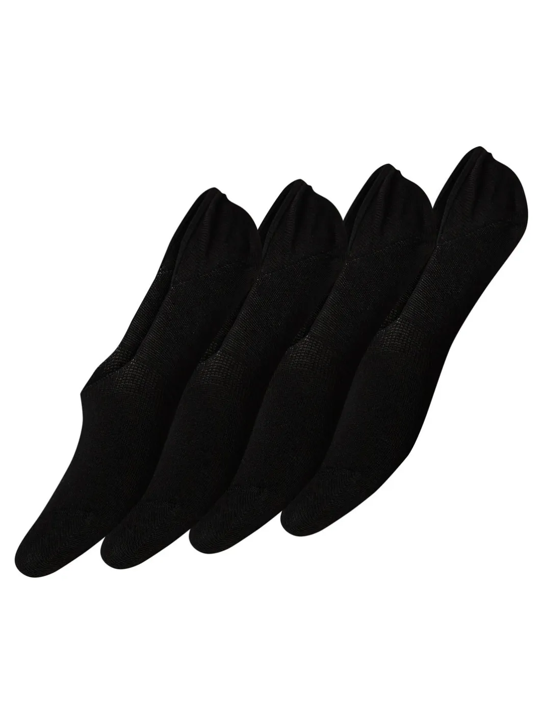 Online Pieces Pcgilly Footies 4 Pack Black