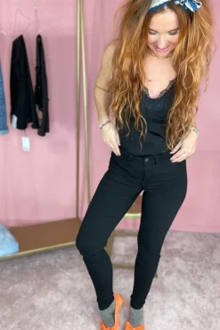 Sale Pieces PcHighskin Wear Jeggings Black