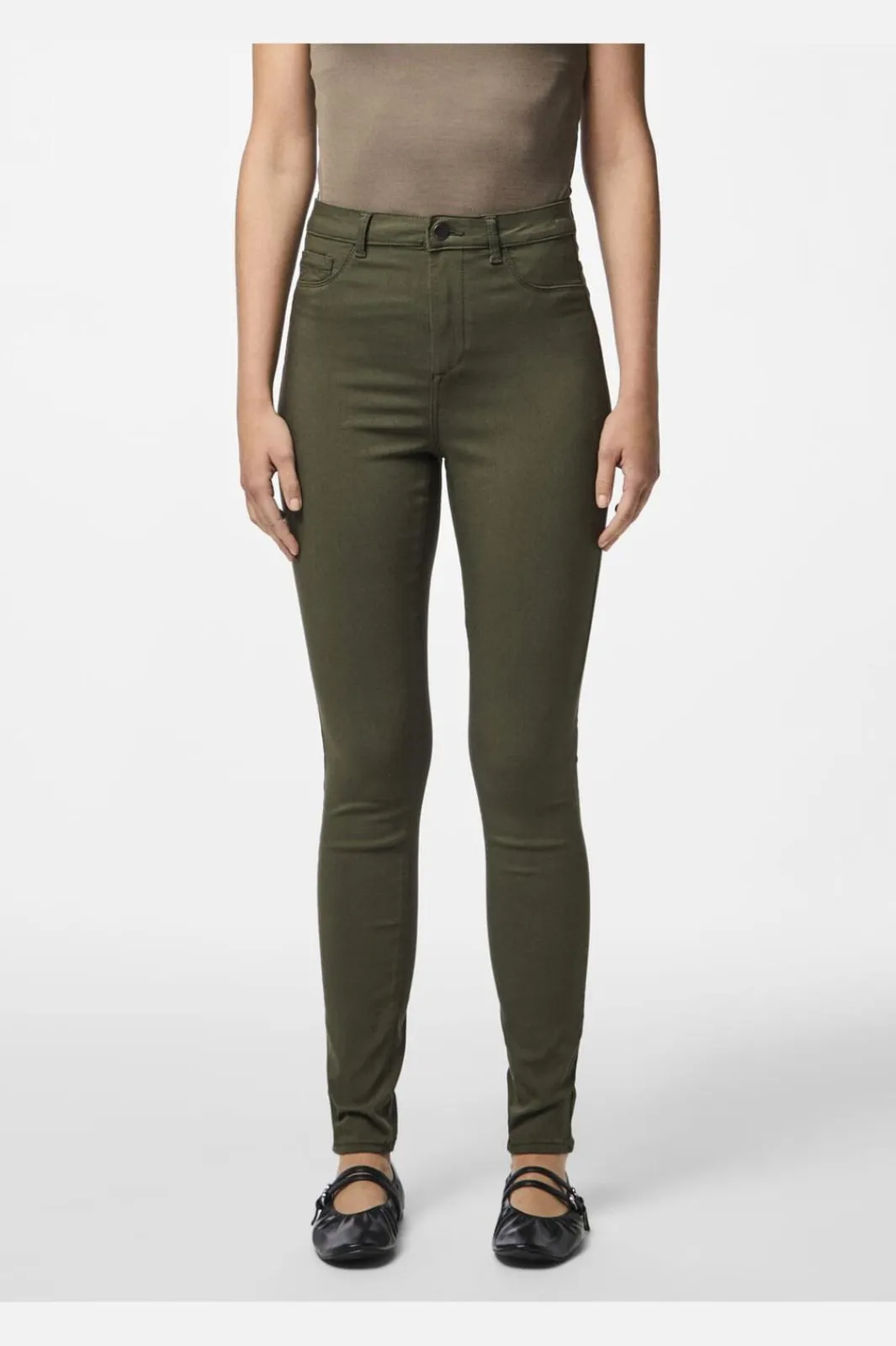 Best Pieces Pchighskin Wear Jeggings 4530982 Forest Night