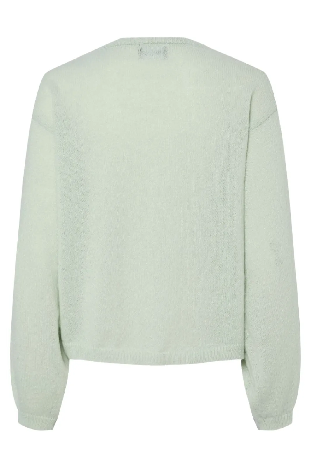 Best Pieces Pcida Ls O-Neck Knit Pwp Mm 4767712 Cameo Green