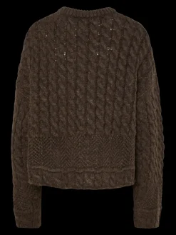Discount Pieces Pcjacinthe Ls O-Neck Knit Mpa 4819986 Morel