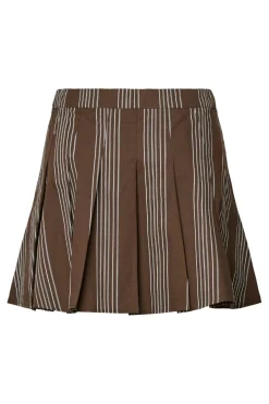 Best Pieces Pcjamie Pleated Skirt Pp 4937560 Delicioso White