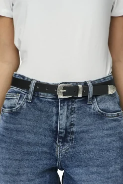 Hot Pieces Pcjiona Western Jeans Belt Bundle Pwp 4836743 Black St2