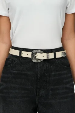 Online Pieces Pcjiona Western Jeans Belt Bundle Pwp 4836742 Sandshell St1