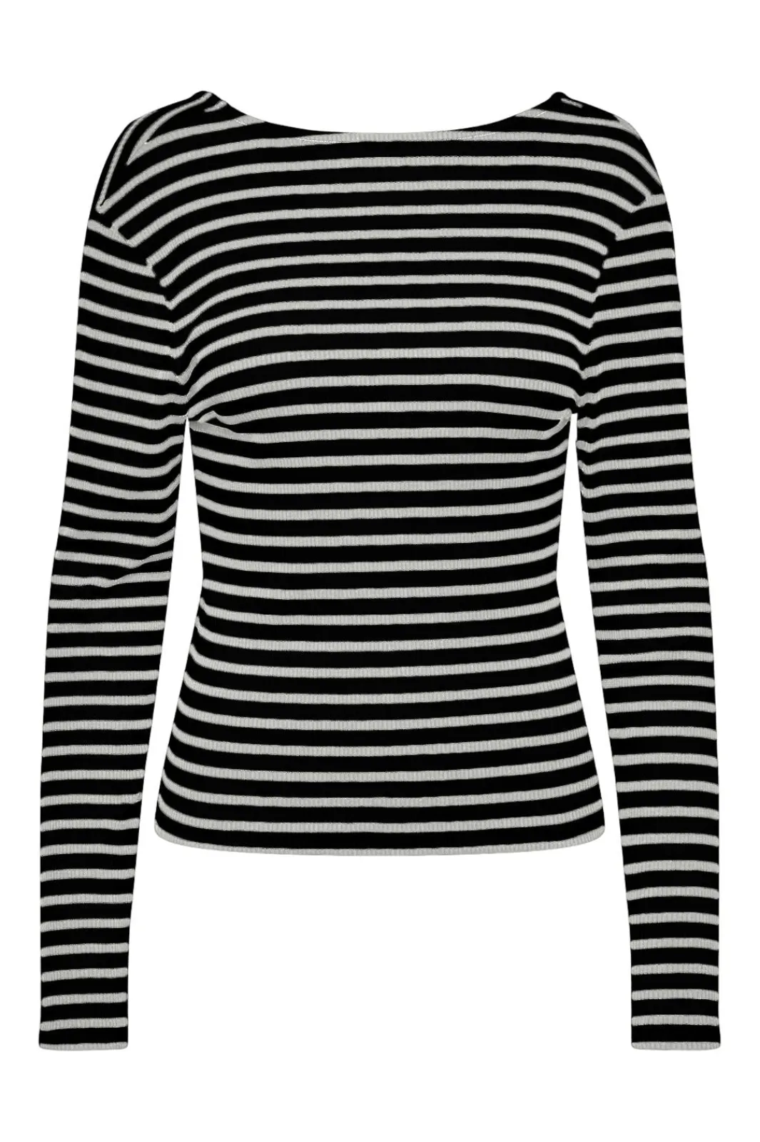 Hot Pieces Pcjuna Ls Top 4594273 Black Light Grey