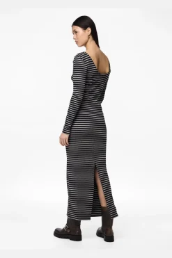 Hot Pieces Pcjuna Ls Top 4594273 Black Light Grey