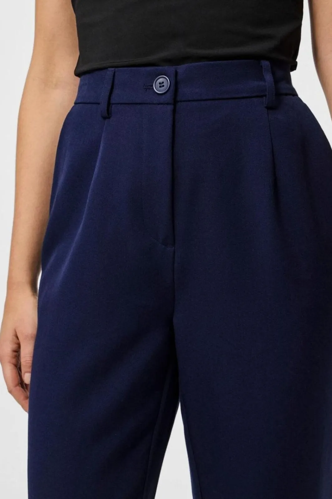 Sale Pieces Pckamil Ankle Pant 4673922 Maritime Blue