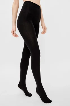 Best Pieces Pckaya Fleece Tights Noos Black