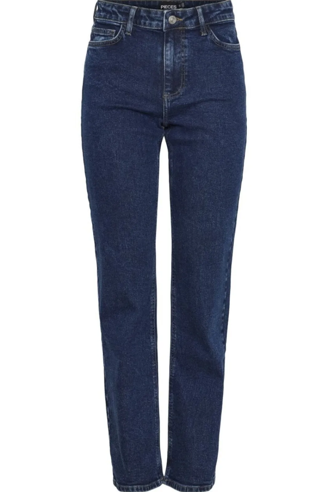 Discount Pieces Pckelly Straight Jeans Db502 4544383 Dark Blue Denim
